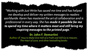 John Demartini praises Just Write