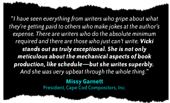 Missy Garnett endorses Just Write